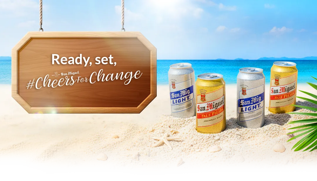 Ready, set, #CheersForChange